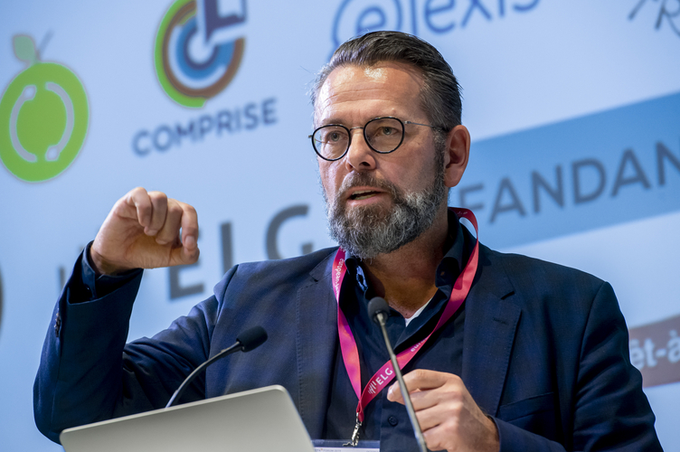 Armin Berger auf dem META-FORUM in Brüssel